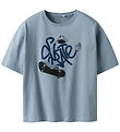 Name It T-shirt - NkmLeroy - Dusty Blue