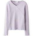 Name It Bluse - Rib - NkfFrida - Misty Lilac