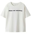Name It T-shirt - NkmFabian - Cloud Dancer