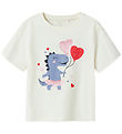 Name It T-shirt - NmfKatinka - Coconut Milk
