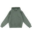 Calvin Klein Hættetrøje - Neck Embro Logo - Dusty Olive Green