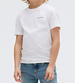 Calvin Klein T-shirt - Geo Ck Backprint - Bright White