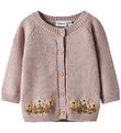 Name It Cardigan - Strik - NbfKamma - Burnished Lilac