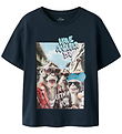 Name it T-shirt - NkmVoto - Navy Blazer/Super Day