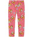 Name It Leggings - NmfJiddi - Paw - Rapture Rose