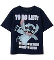 Name It T-shirt - NmmJudd - Stitch - Navy Blazer