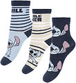 Name It Strømper - 3-pak - NmmJermaine - Dusty Blue/1XDusty