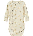 Lil Atelier Body l/æ - Slim - Nbnlavo - Turtledove/Duck