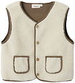 Lil Atelier Vest - Loose - NmnLajo - Turtledove/Shitake