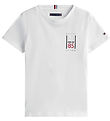 Tommy Hilfiger T-shirt - Graphic - Hvid