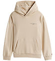 Tommy Hilfiger Hættetrøje - U Mini Corp Logo - Classic Beige