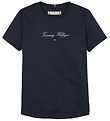 Tommy Hilfiger T-shirt - Script Slim - Dark Night Navy
