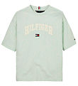 Tommy Hilfiger T-shirt - Varsity - Dew Green Heather