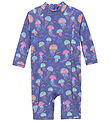 Color Kids Badeheldragt - UV50+ - AOP - Marlin