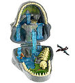 Jurassic World Legetøj - Rebirth Micro Compact - Tyrannosaurus R