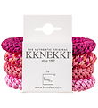 Kknekki Hårelastikker - 4-pak - Pink