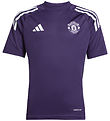 adidas Performance Fodboldtrøje - MUFC TR JSY Y - AURPLU/WHITE/B