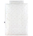 Nørgaard Madsens Sengetøj - Junior - Off White m. Mauve Blomst p