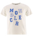 Moncler T-shirt - Hvid m. Print