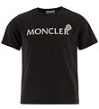 Moncler T-shirt - Sort m. Logo