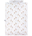Nørgaard Madsens Sengetøj - Baby - Off White m. Bambi/Blomster