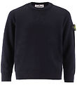 Stone Island Bluse - Strik - Uld - Navy Blue