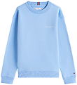 Tommy Hilfiger Sweatshirt - Mini Corp - Cloudy Blue