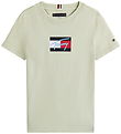 Tommy Hilfiger T-shirt - Script Flag - Misty Sage Green