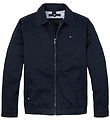 Tommy Hilfiger Jakke - Cotton Ivy - Dark Night Navy