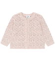 Hust and Claire Cardigan - Strik - Cilja Pointelle - Peach Dust