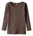 Name It Bluse - Noos - Rib - NmfKab - Delicioso Melange