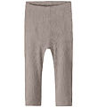 Name It Leggings - Noos - Rib - NbnKab - Satellite Melange