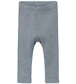 Name It Leggings - Noos - Rib - NbnKab - Tradewinds