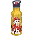 Paw Patrol Drikkedunk - 545 ml - Aluminum - Gul/Blå