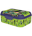 Minecraft Madkasse - Asker Lunch Box - Grøn/Blå