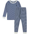 Petit Bateau Nattøj - 2-Delt - Olympic/Marshmallow