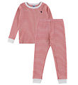 Petit Bateau Nattøj - 2-Delt - Peonia/Marshmallow