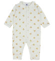 Petit Bateau Natdragt - Milk m. Glitter Hjerter