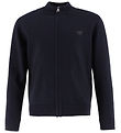 Emporio Armani Cardigan - Strik - Uld - Blue Navy