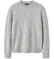 LMTD Bluse - Strik - NlmOdett - Light Grey Melange