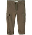 Name It Bukser - Cargo - NmmRyan - Dusty Olive