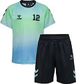 Hummel Tracksuit - HmlShimmer - Lichen Blue