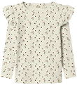 Lil Atelier Bluse - Rib - NmfLavo - Turtledove