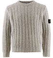 Stone Island Bluse - Uld/Viskose - Gråmeleret