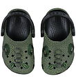 Crocs Sandaler - Classic IAM Scary Dino - Sort/Grøn