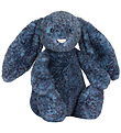 Jellycat Bamse - 31x12 cm - Hopscone Luxe Bunny Original - Blå