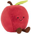 Jellycat Bamse - 16x14 cm -  Amuseables Apple - Rød