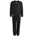 adidas Originals Sweatsæt  - Crew - Black/Siggnr