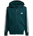 adidas Performance Cardigan - J 3S FL FZ HD - Airivy/White