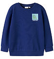 Name It Sweatshirt - NmmVasha - Sodalite Blue/Monster Mashup